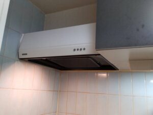 埼玉のキッチン取付け隊　ターボファンフードの取替　施工後